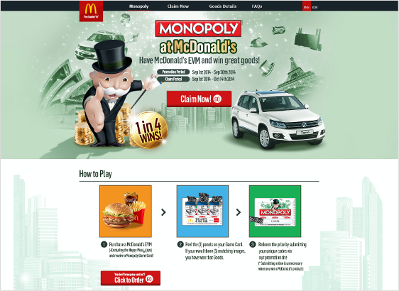 McDonald's Monopoly